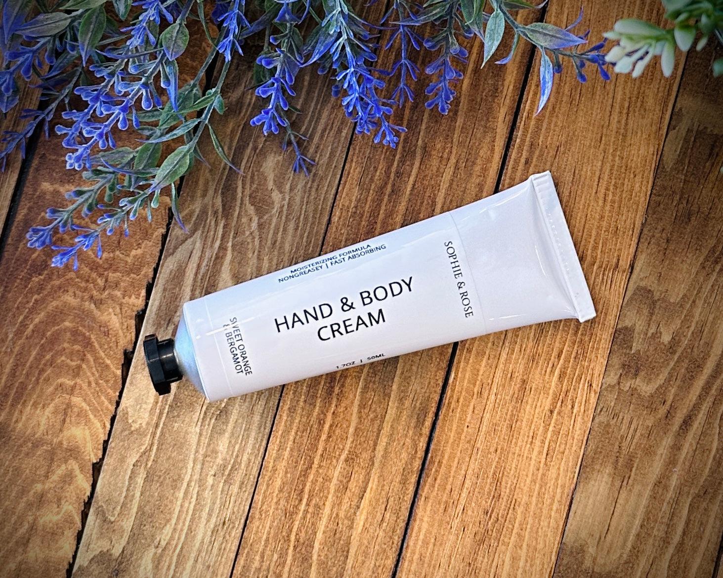 Hand & Body Lotion ~ Sweet Orange & Bergamot - Sophie and Rose