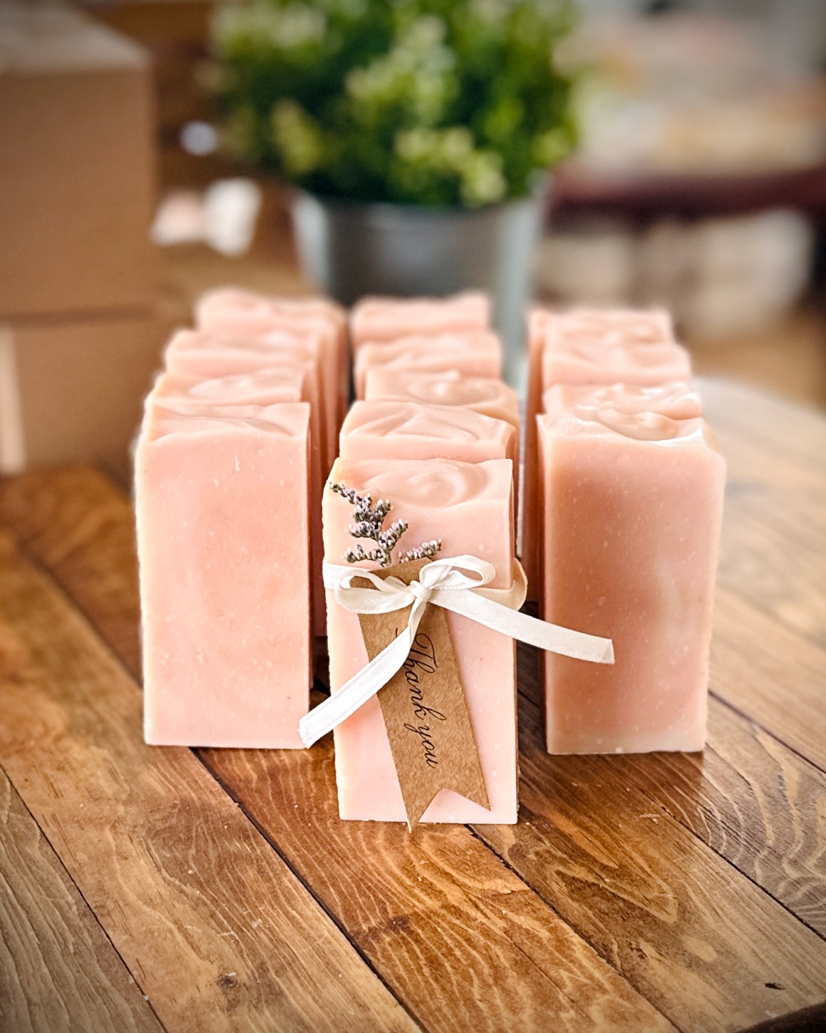 Luxury Wedding Favors | 3oz Tall (Narrow) Size Soap Bars - Sophie and Rose