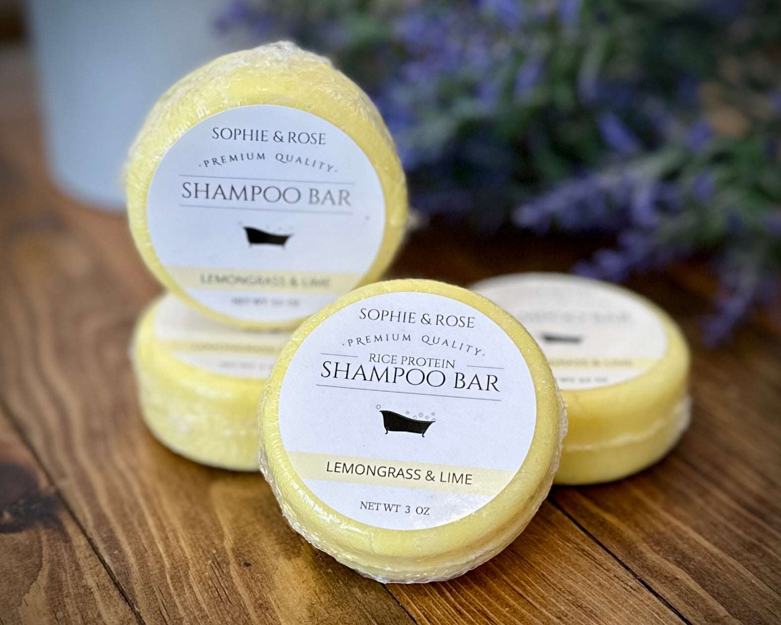 Shampoo & Conditioner Bars ~ Lemongrass & Lime