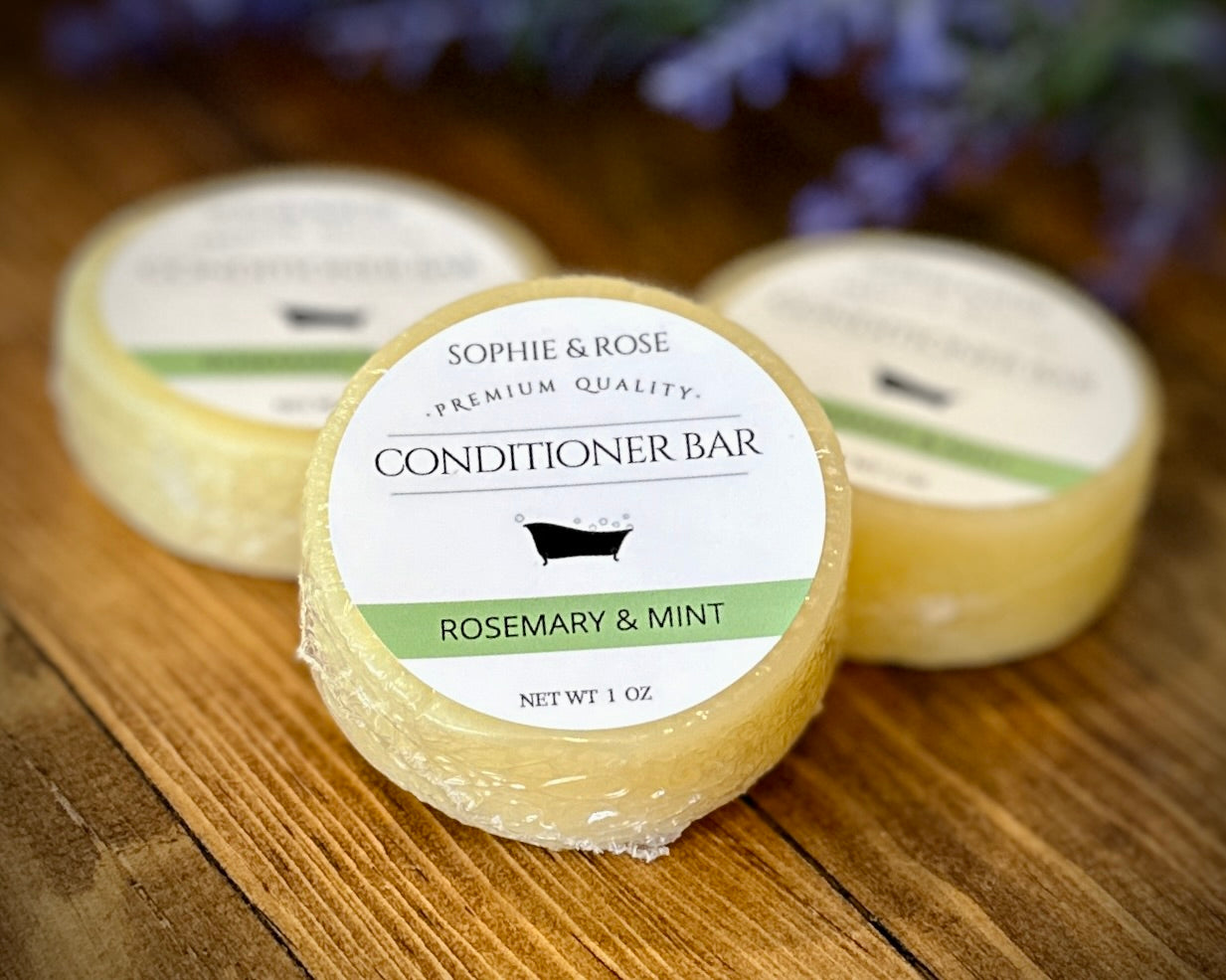 Shampoo & Conditioner Bars ~ Rosemary & Mint