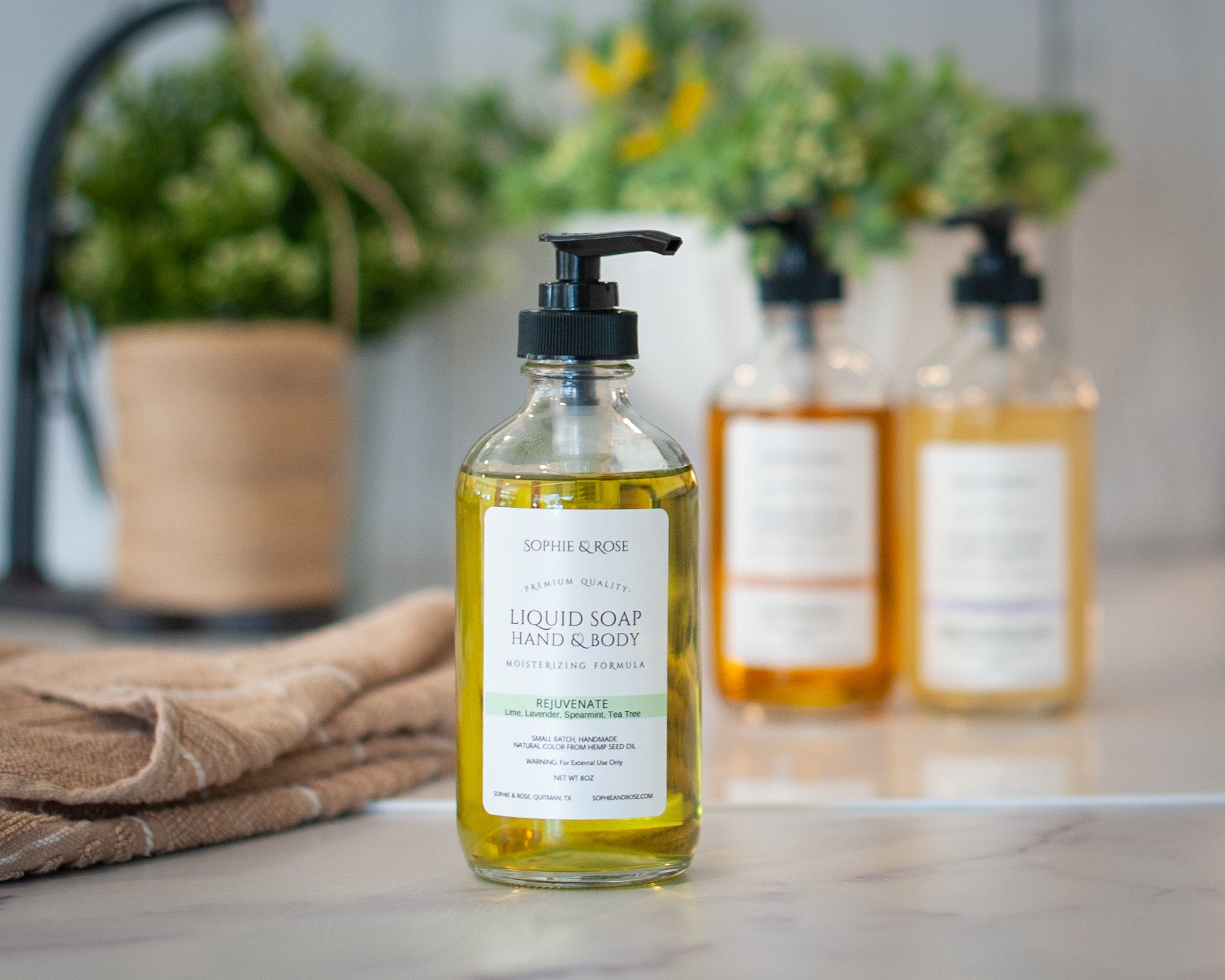 Liquid Soap ~ Rejuvenate - Sophie and Rose