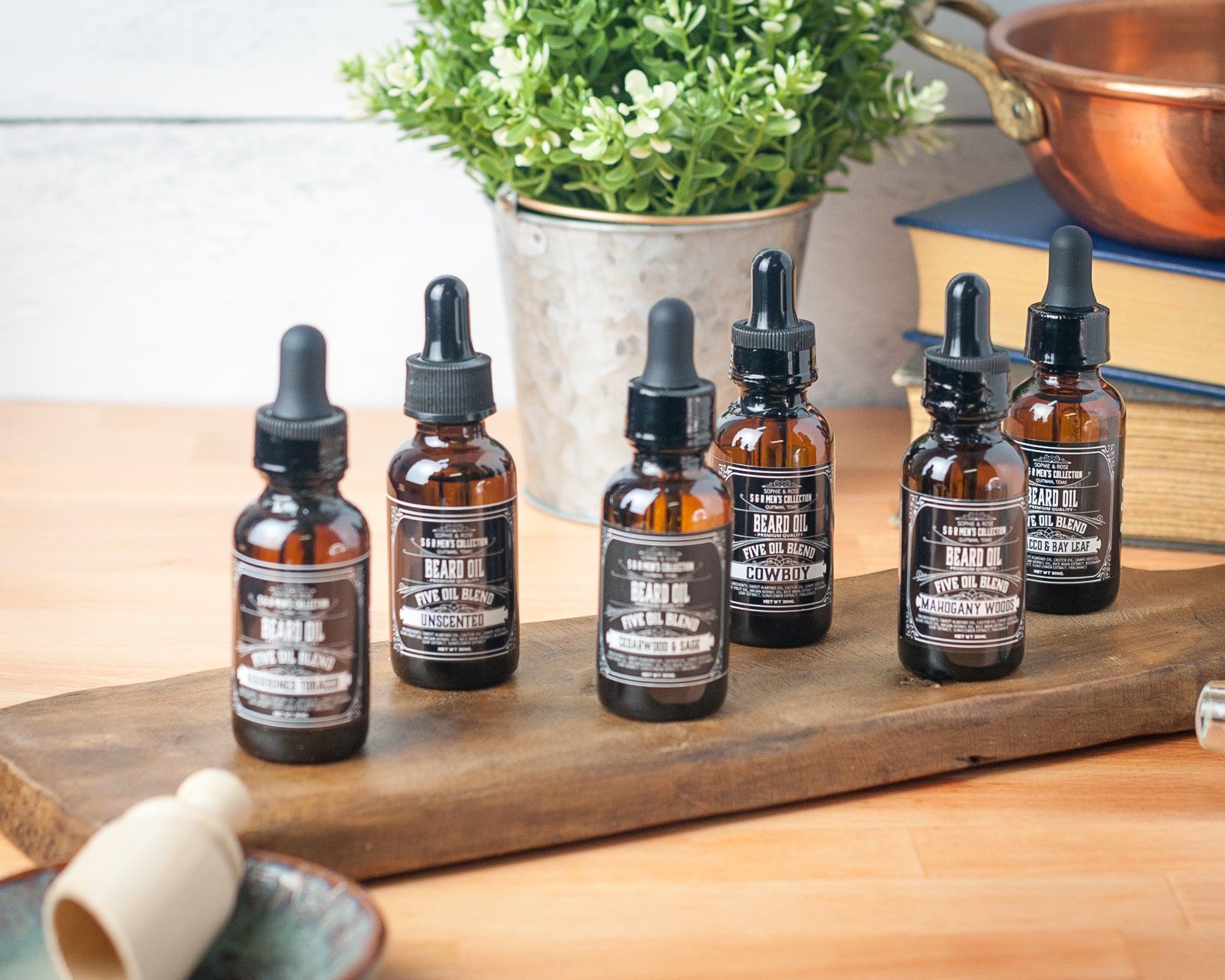 Men's Collection ~ Beard Oils - Sophie and Rose