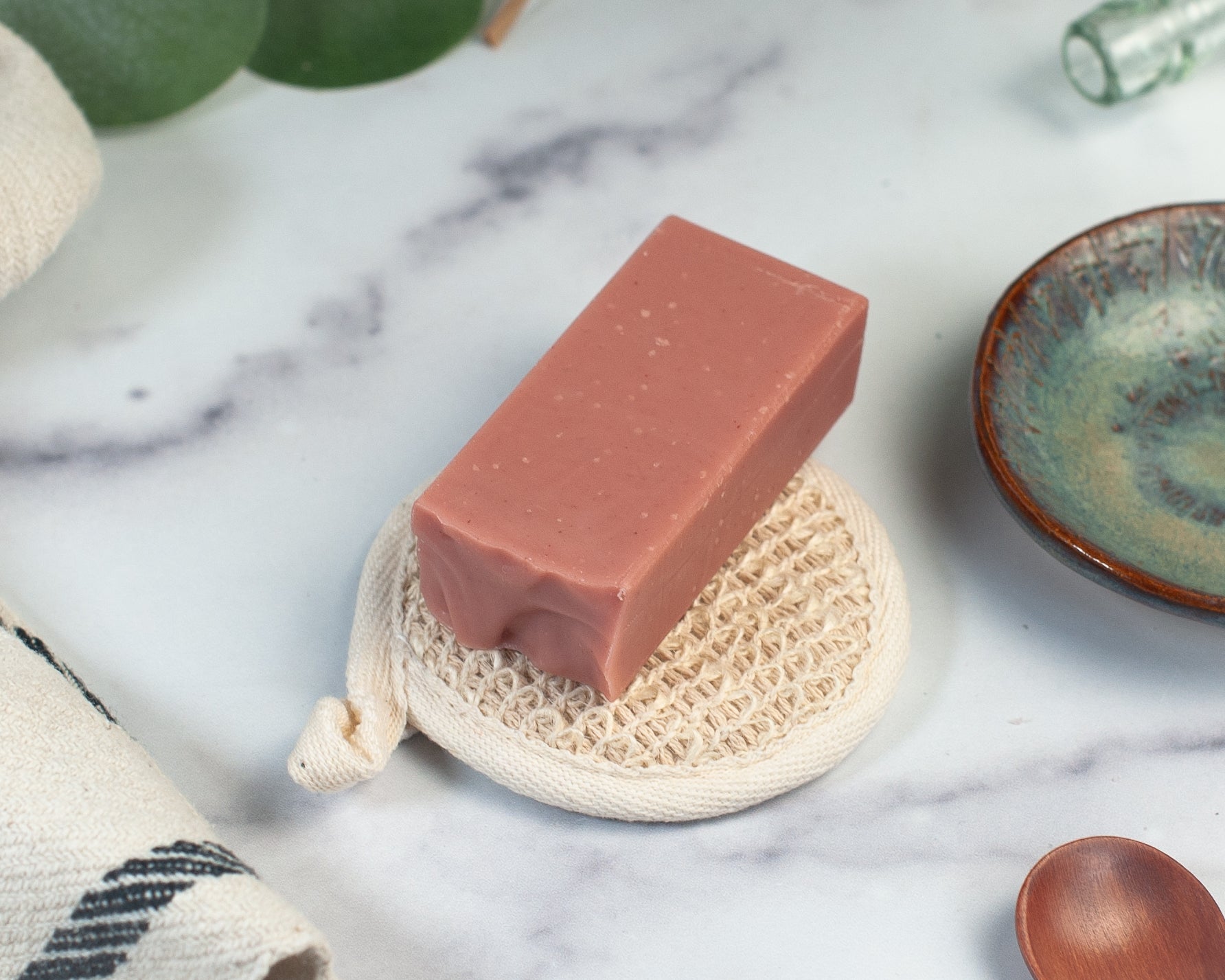 Facial Bar ~ Delicate Rose Clay - Sophie and Rose