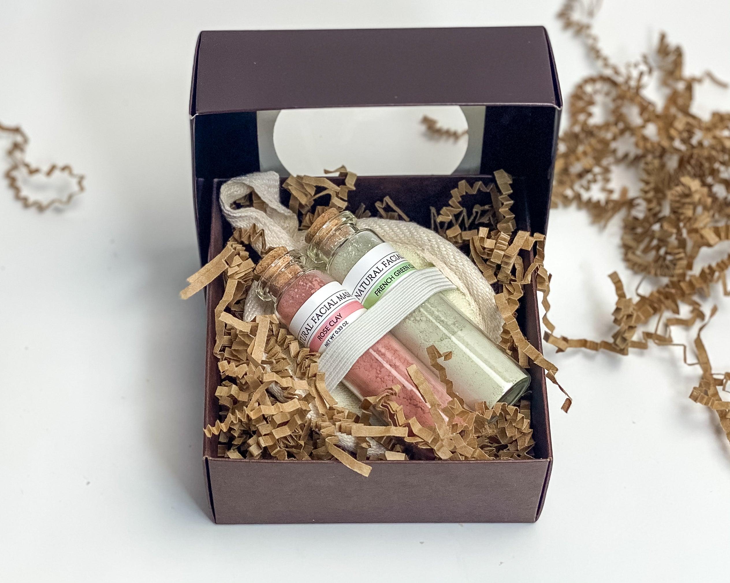 Natural Facial Mask ~ Pamper Set - Sophie and Rose