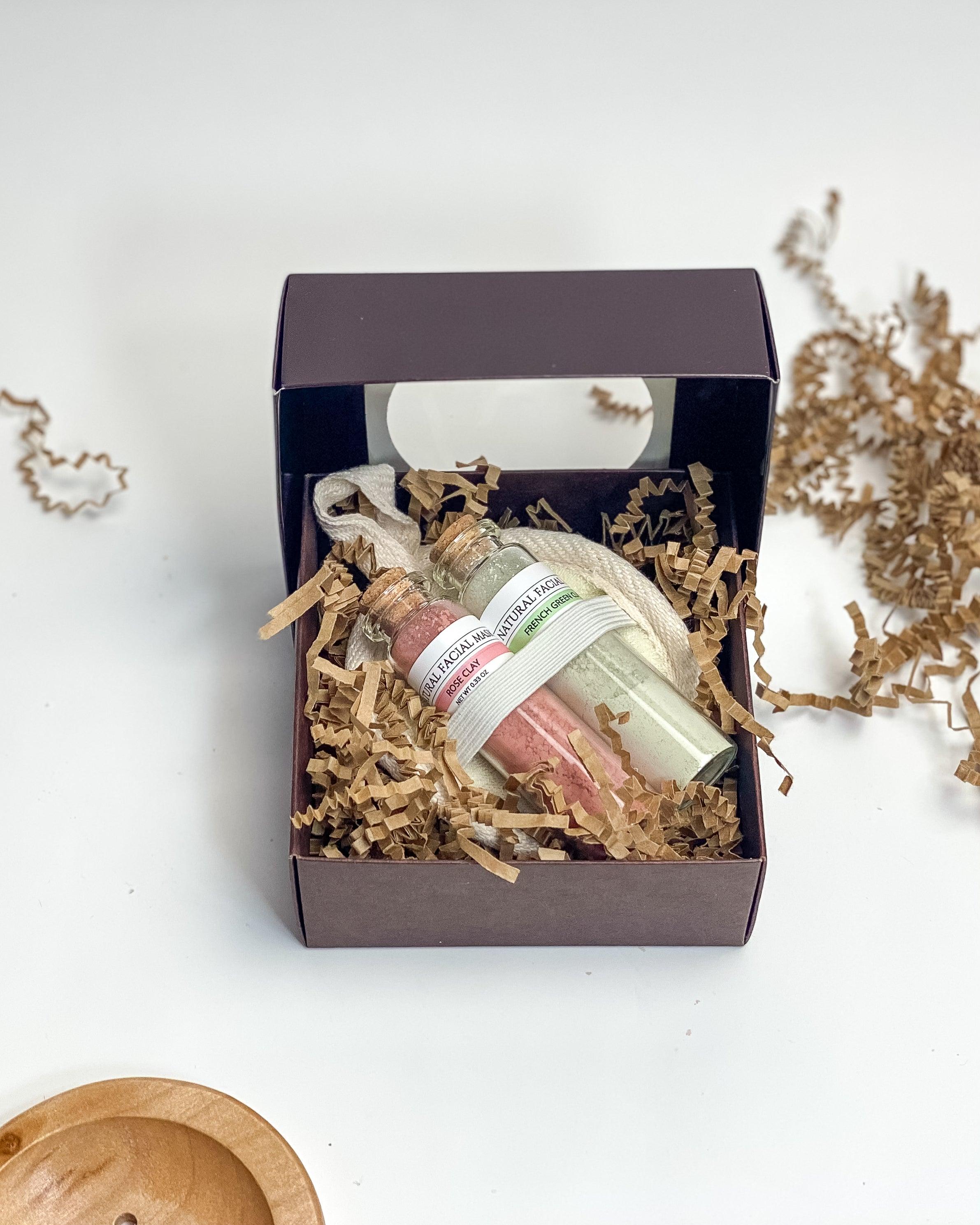 Natural Facial Mask ~ Pamper Set - Sophie and Rose