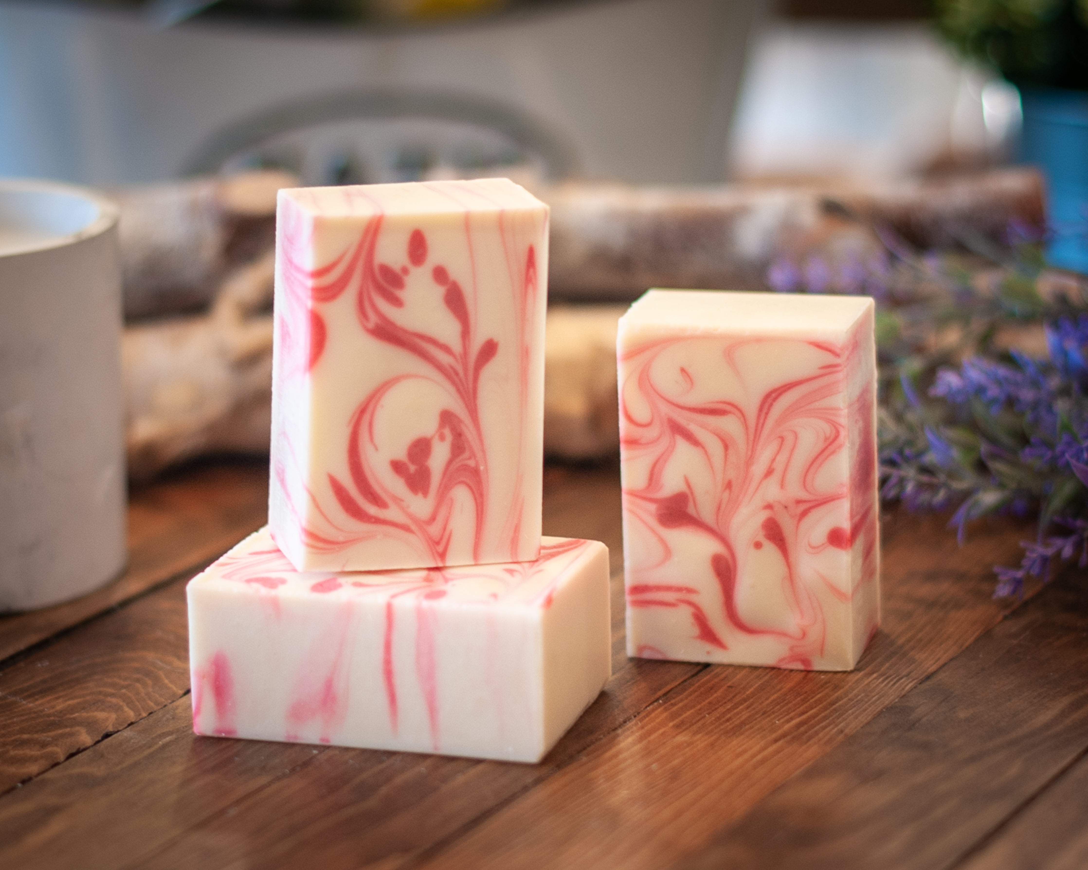 Goat Milk Soap ~ Peppermint Swirl - Sophie and Rose