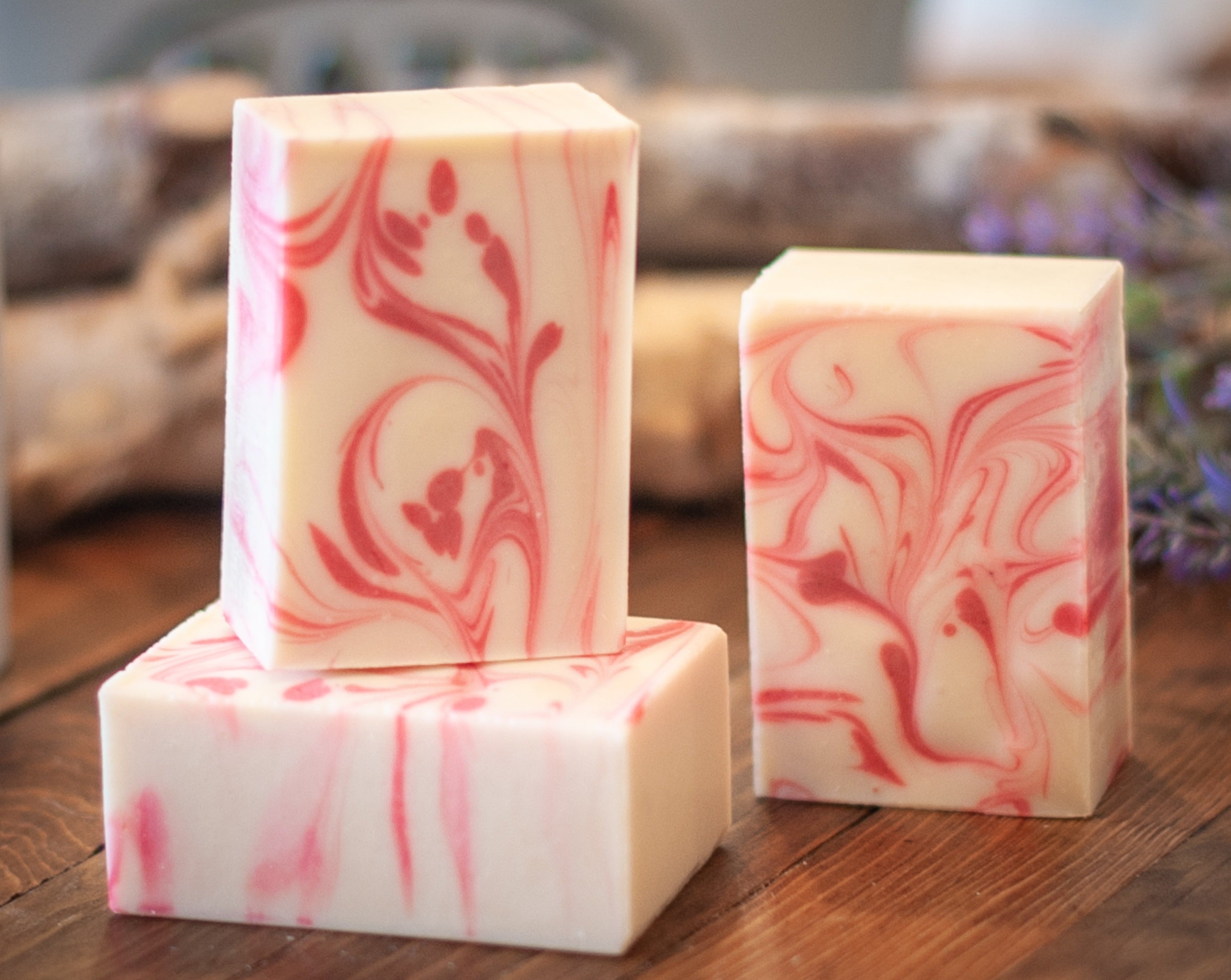 Goat Milk Soap ~ Peppermint Swirl - Sophie and Rose