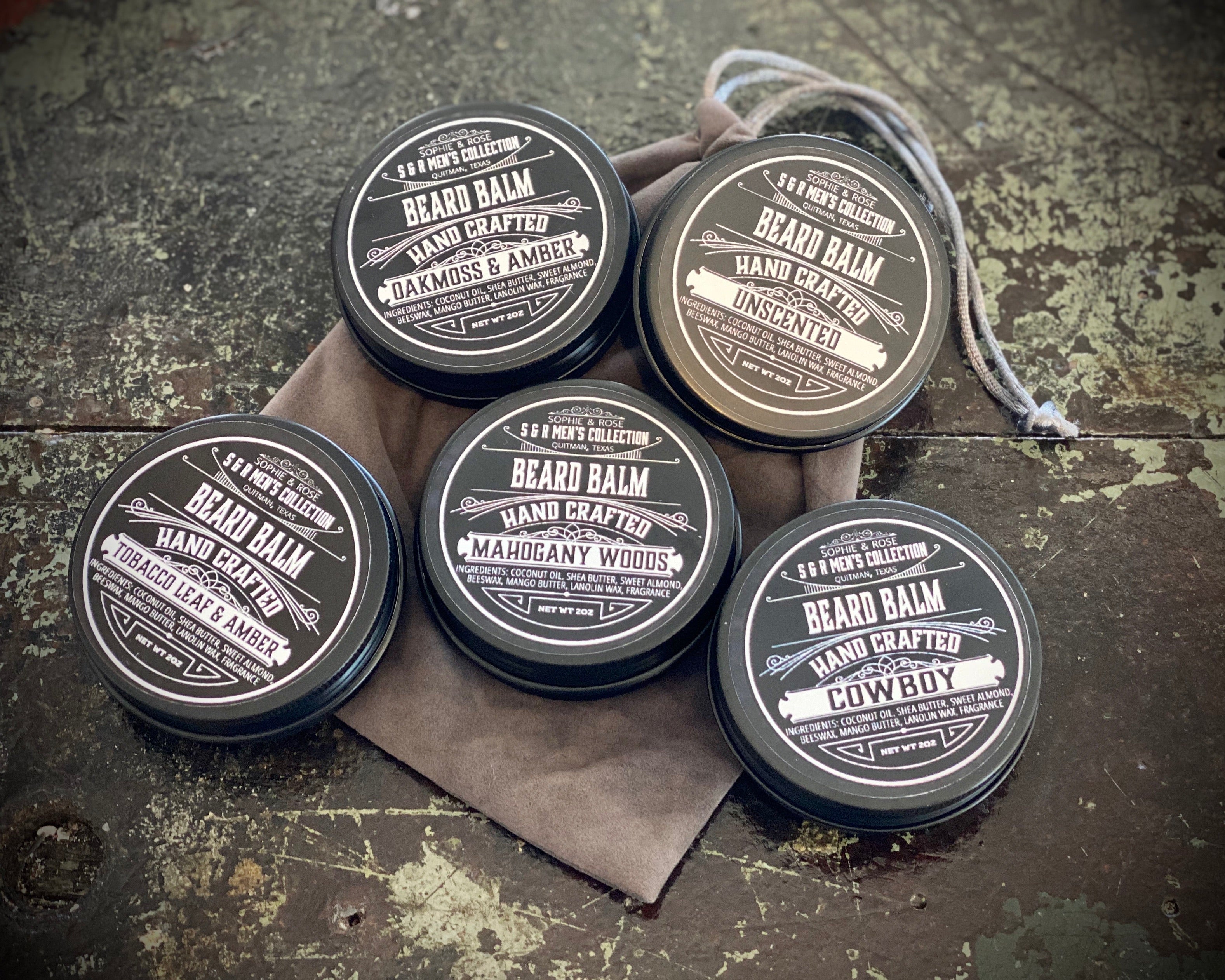 Men's Collection ~ Beard Balm - Sophie and Rose