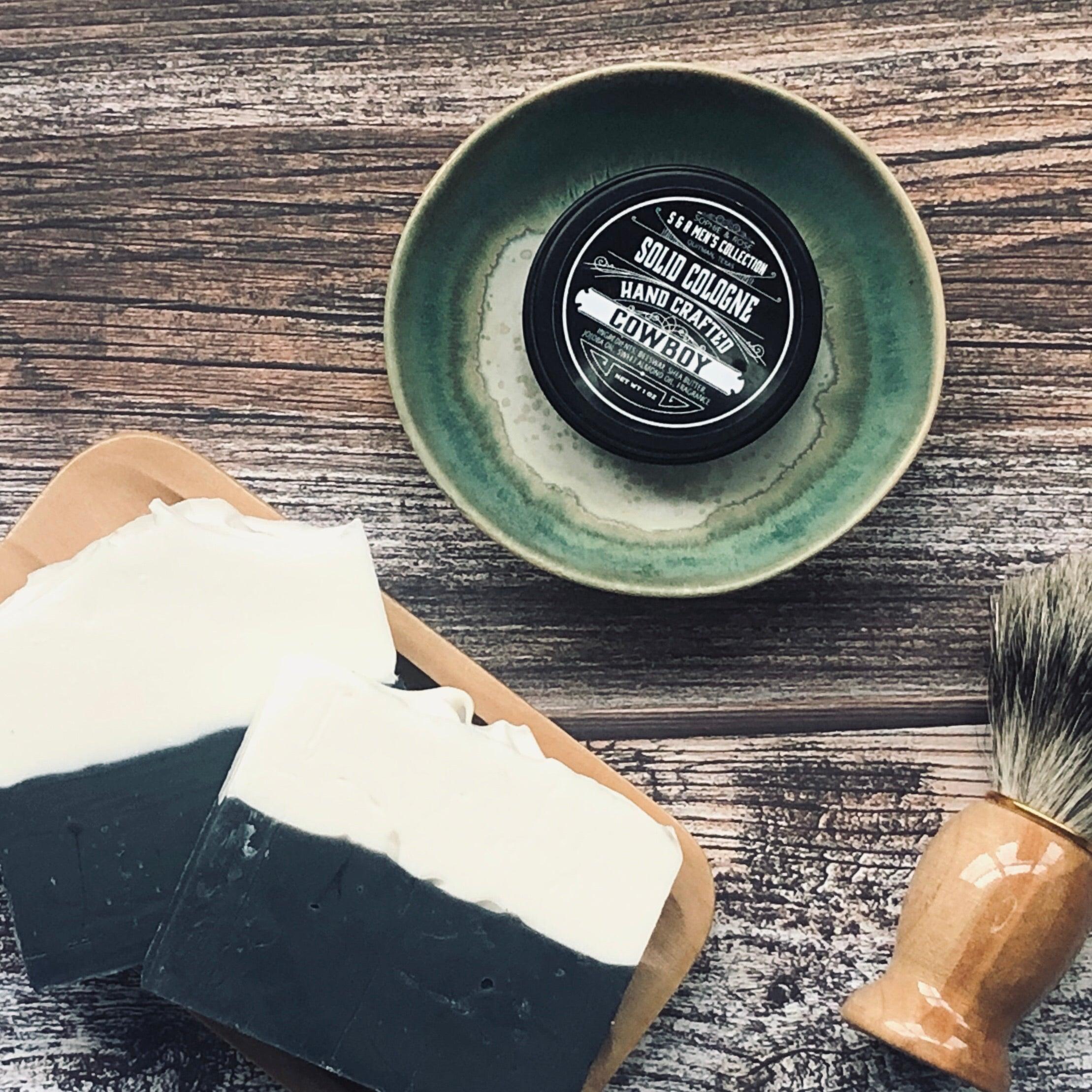 Men's Collection ~ Solid Cologne Tin - Sophie and Rose