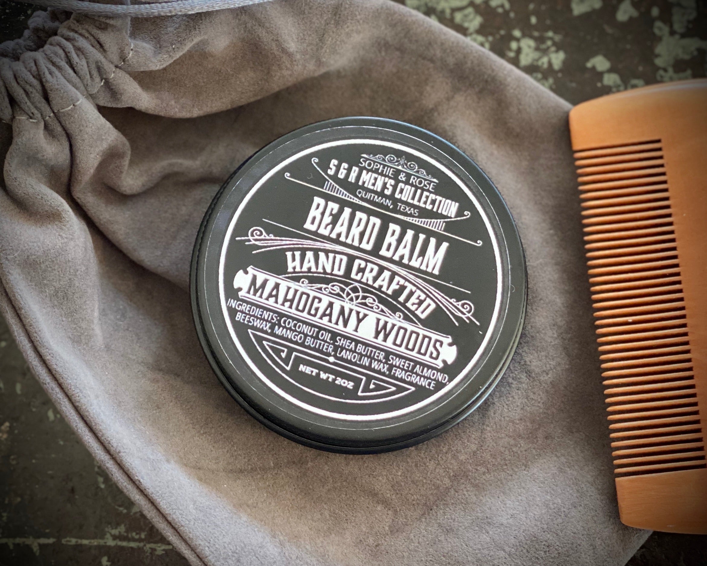 Men's Collection ~ Beard Balm - Sophie and Rose