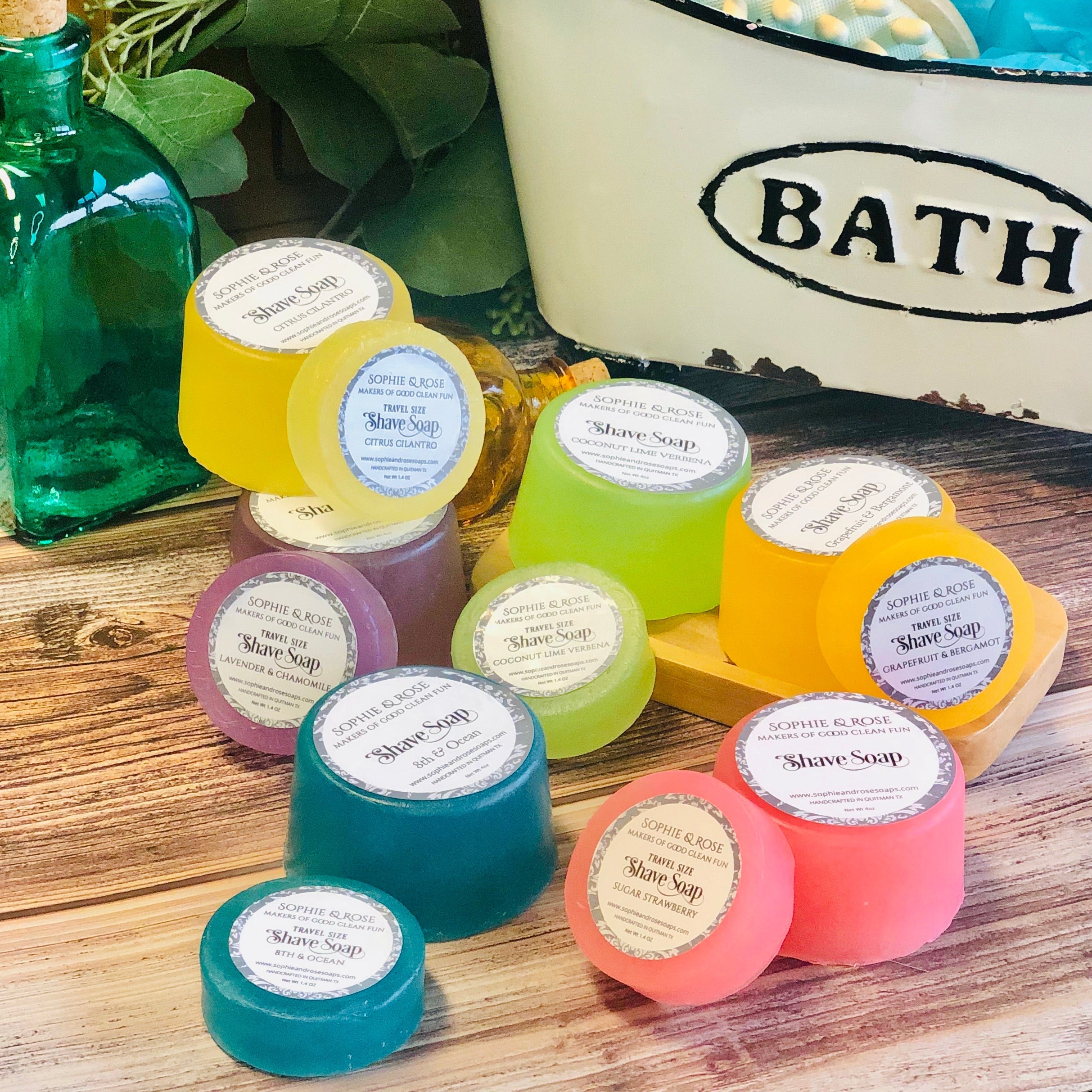 Boutique Soap ~ Lady Shave Soap - Sophie and Rose