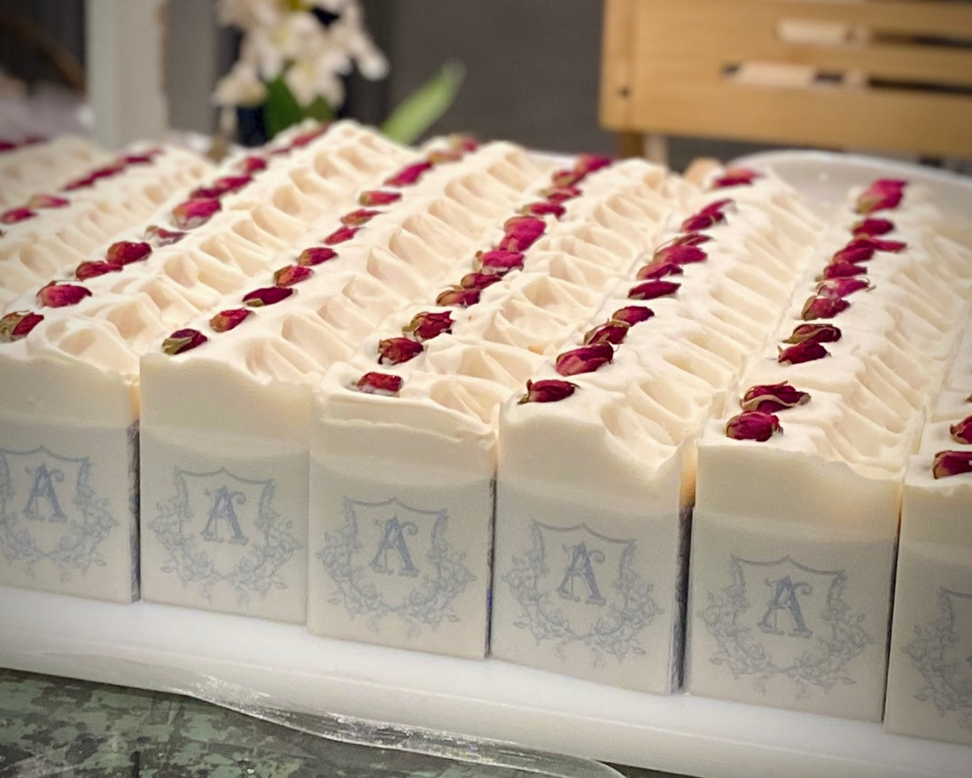 Luxury Wedding Favors | Full Size Soap Bars - Sophie and Rose