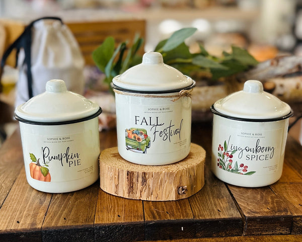 Crème Brûlée Vintage Tin Candle