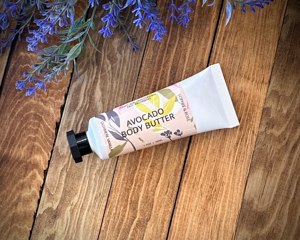 Avocado Body Butter ~ Cashmere Vanilla