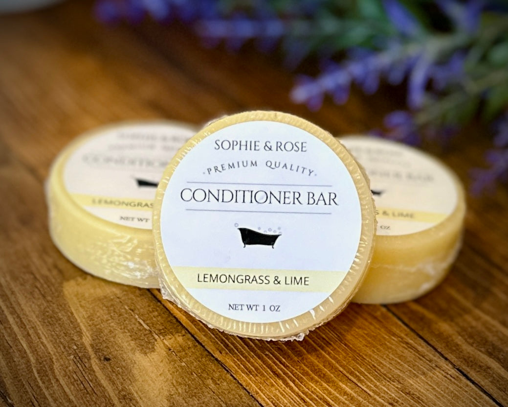 Shampoo & Conditioner Bars ~ Lemongrass & Lime