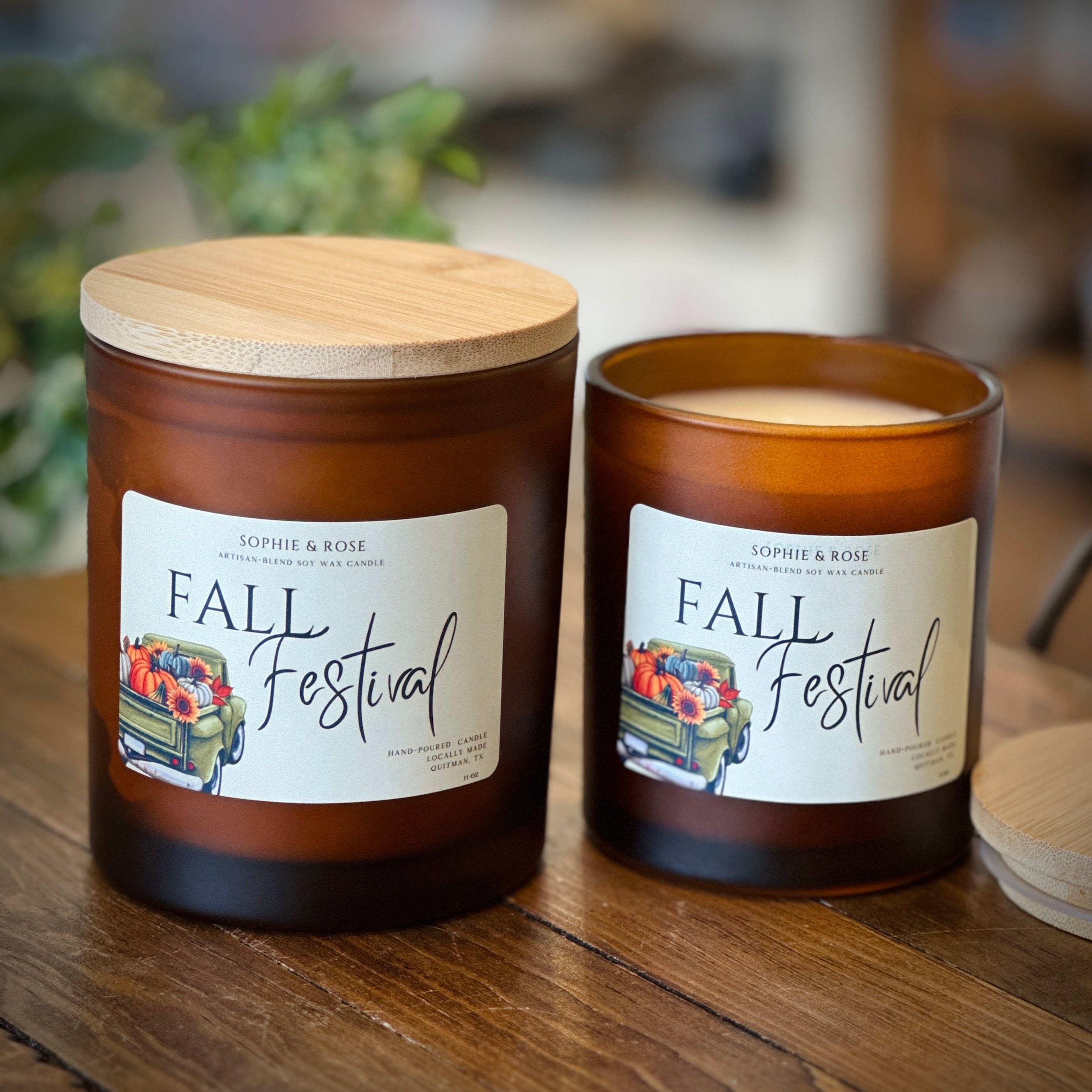Holiday Candle: Fall Festival