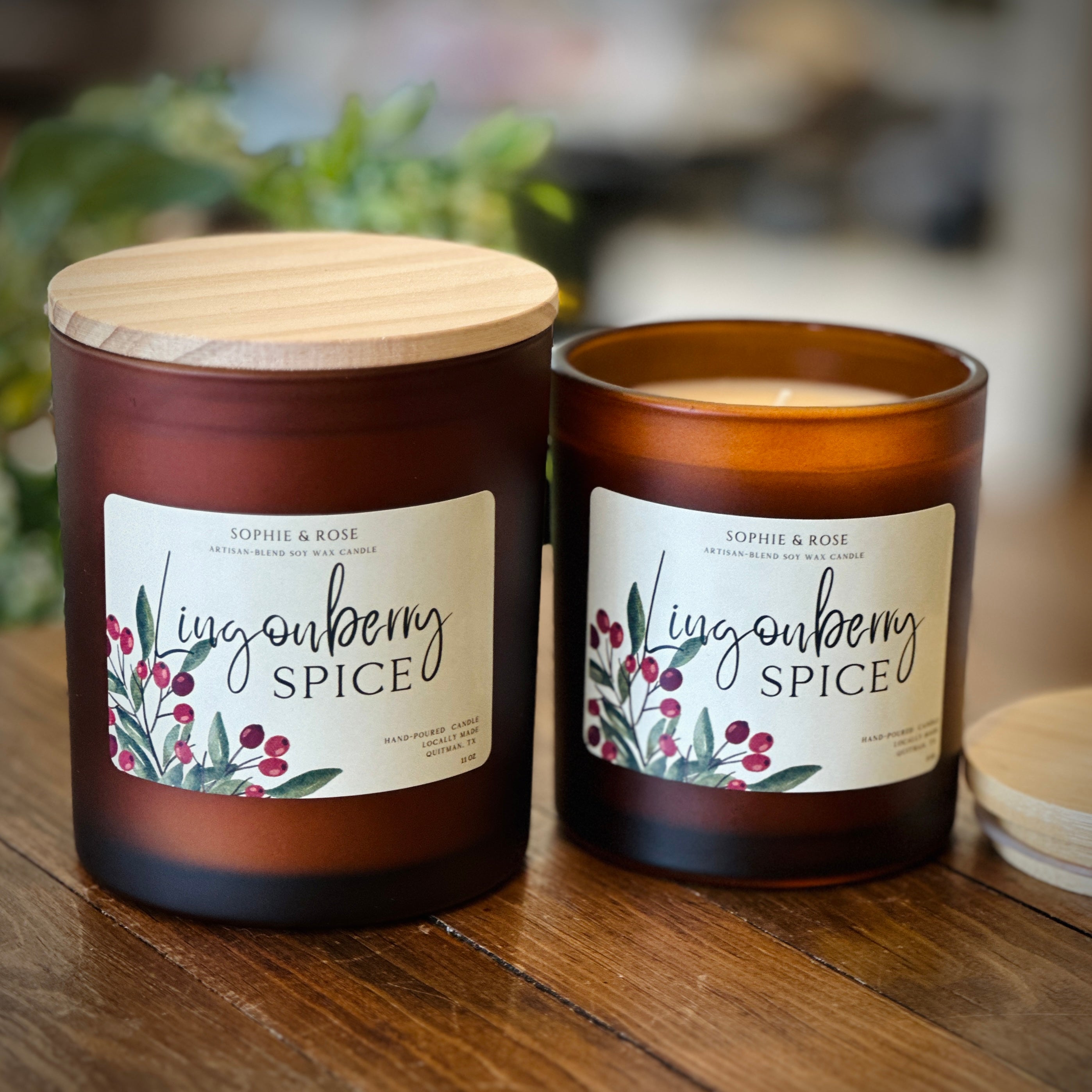 Holiday Candle: Lingonberry Spice