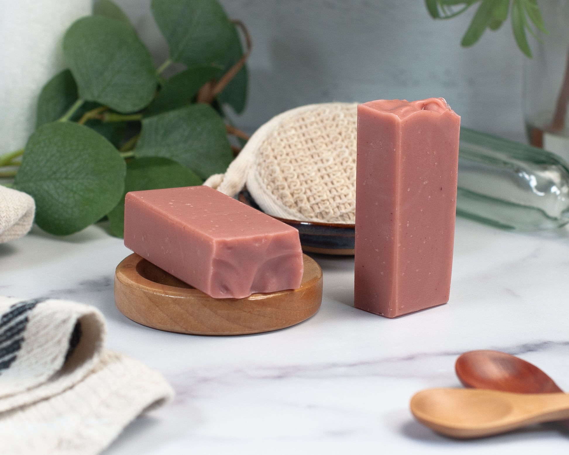 Facial Bar ~ Delicate Rose Clay - Sophie and Rose