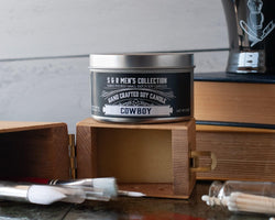 Men's Collection ~ Men's Farmhouse Tin Candles