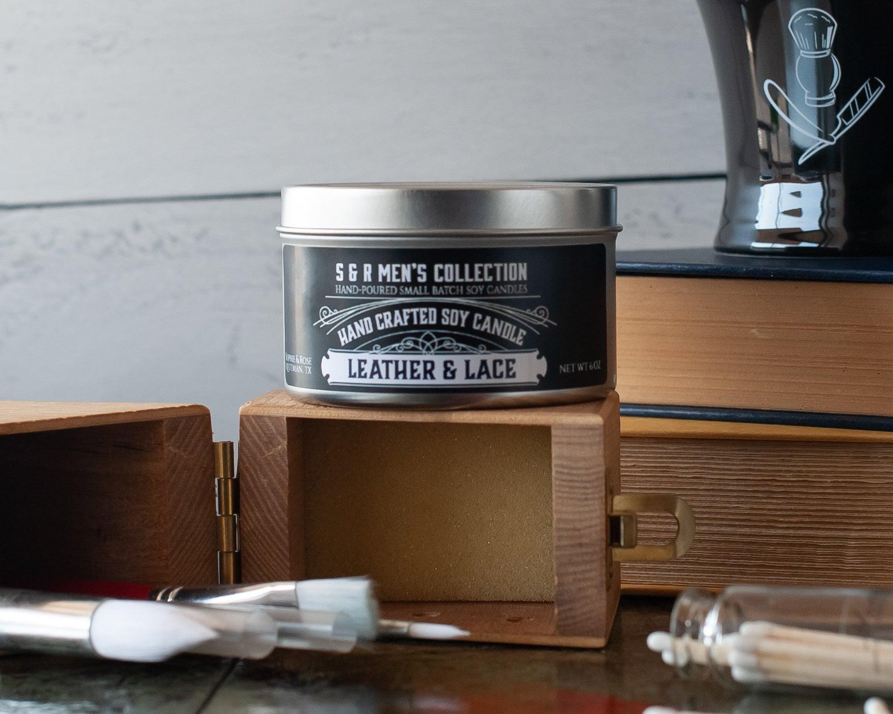 SR Men's Collection ~ Men's Tin Candles - Sophie and Rose