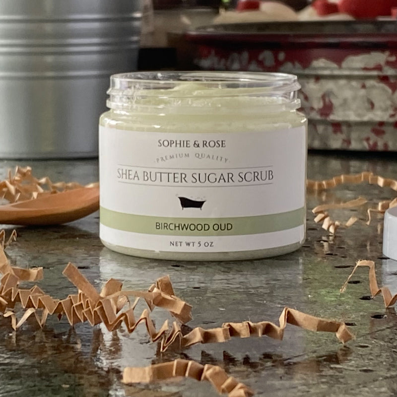 Sugar Scrub ~ Birchwood Oud