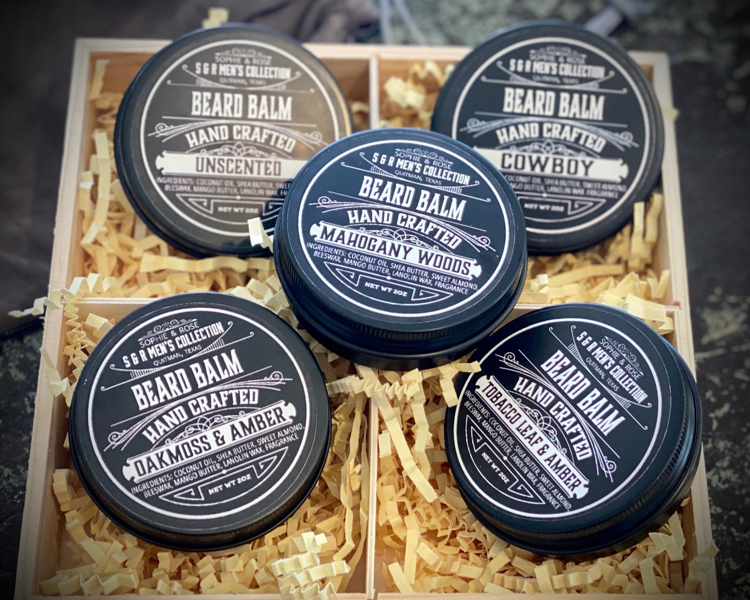 Men's Collection ~ Beard Balm - Sophie and Rose